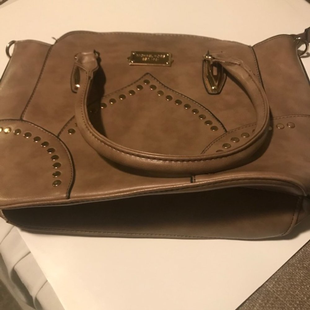 Michael Kors Est. 1981 Brown Purse - Picture 1 of 7